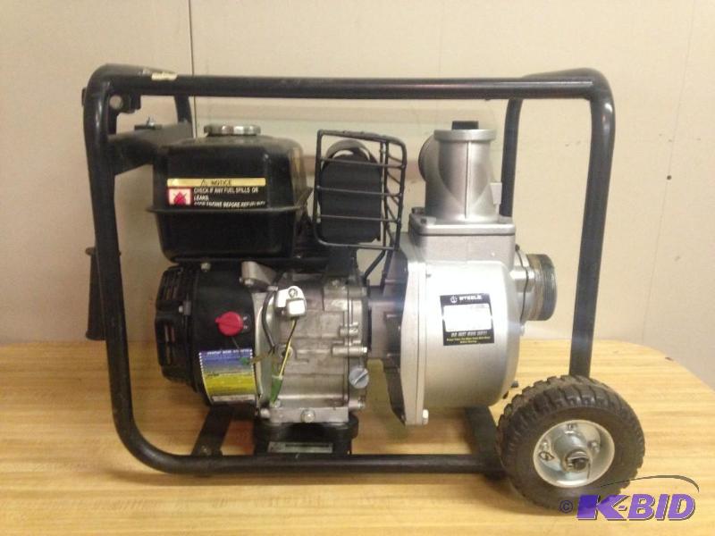 Steele - 3 Semi Trash Pump - 6.5hp Motor