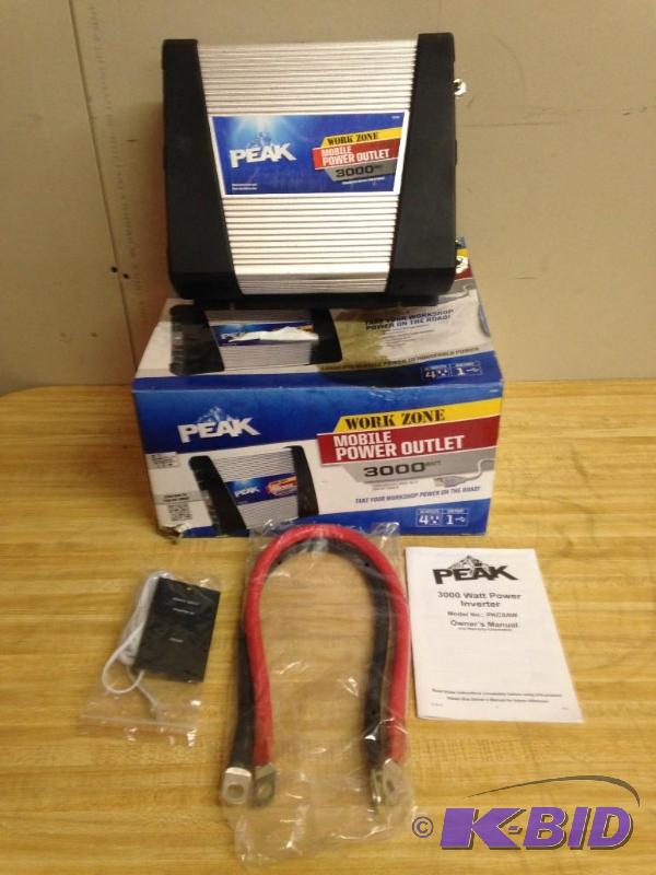 Peak 3000 Watt Inverter
