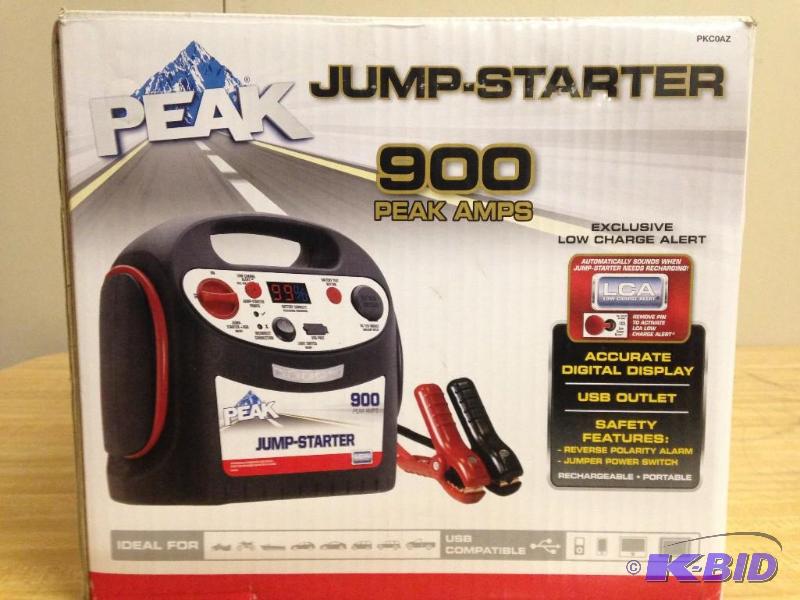 Peak 900 Watt Jump Starter