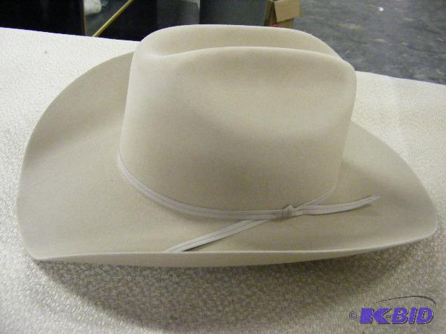 White XXXXX Stetson Cowboy Hat, in box  59, ...