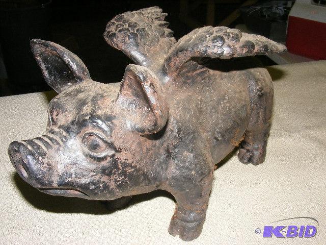 The Flying Pig Figurine...
