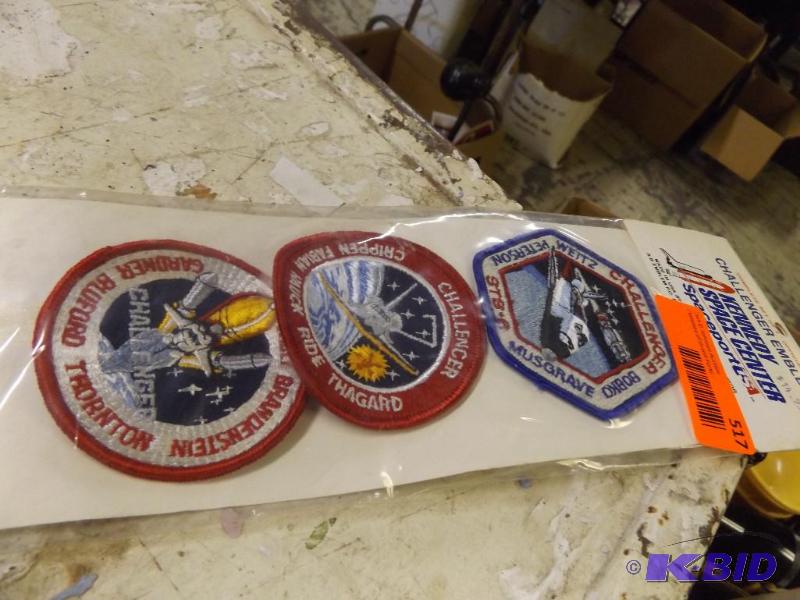 Kennedy Space Center Emblems, Challenger Embl...