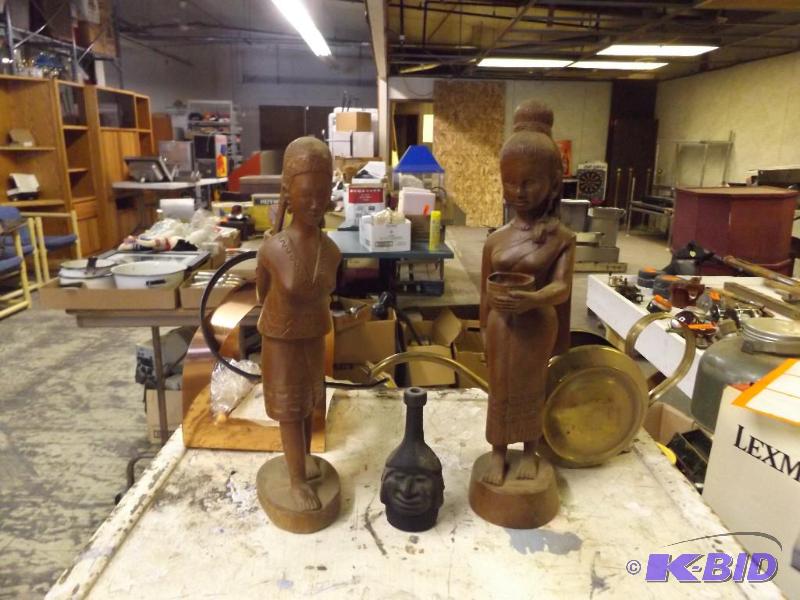 wood carved figurines...