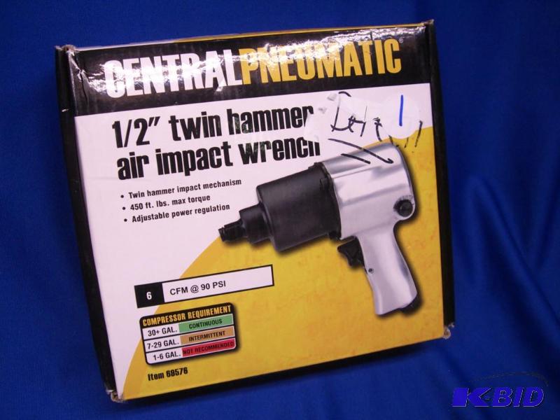 12 Twin Hammer Air Impact Wrench