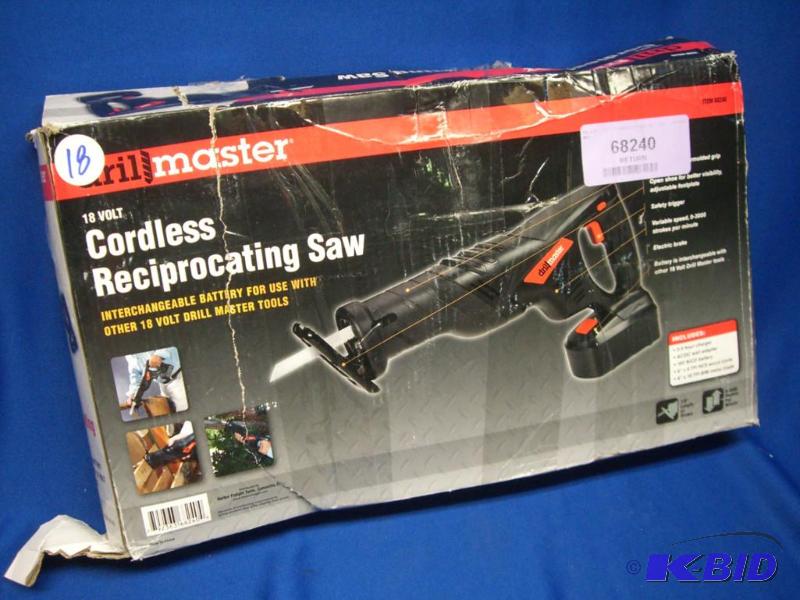 Cordless Reciprocating Saw