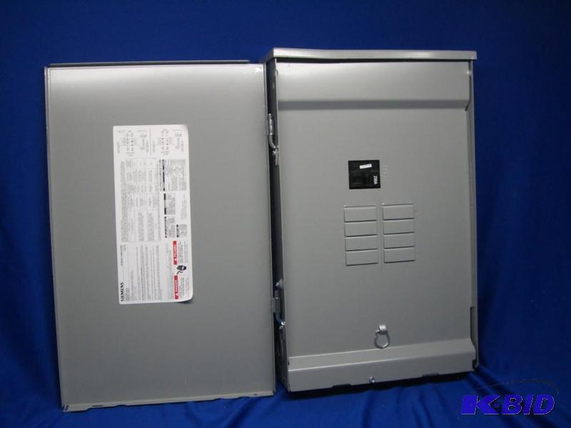 Siemens 200 Amp Main Breaker Outdoor