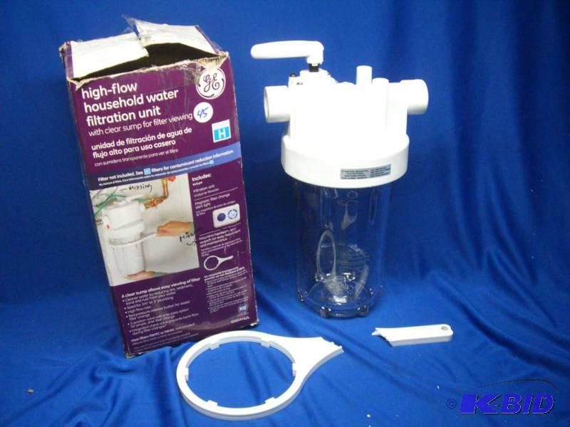 GE High Flow Household Water Filtration Unit