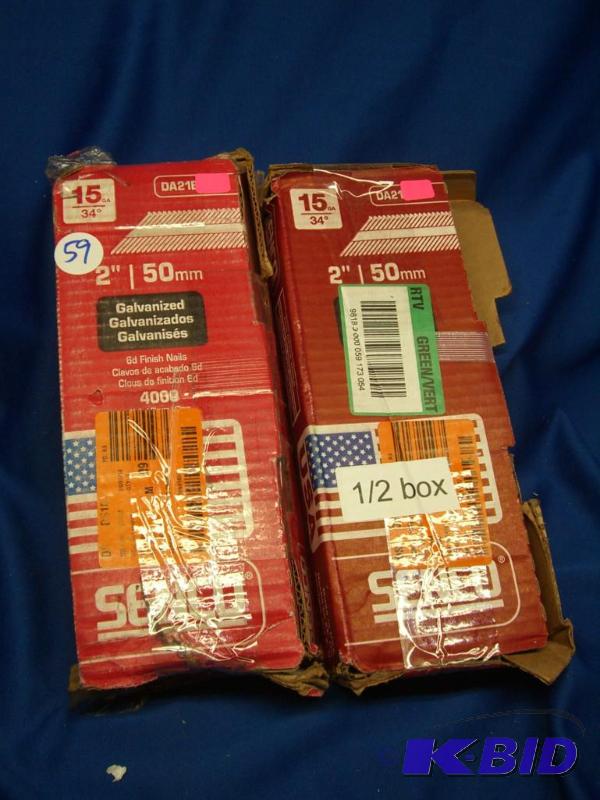 Senco 2 Galvanized Nails, 6d Finish Nails