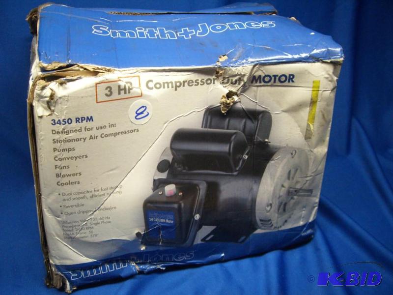 3 HP Compressor Duty Motor