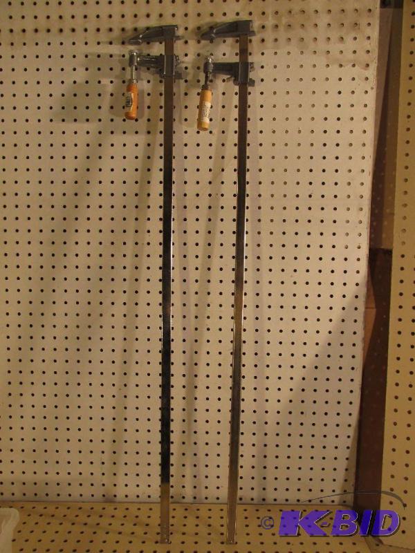 lot 126 image: Two 36 Clamps