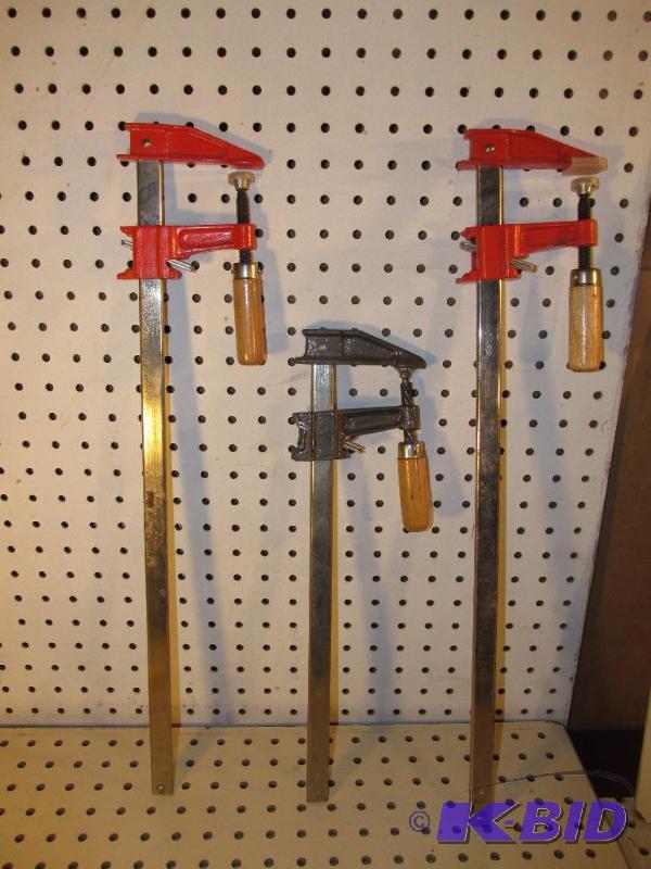 lot 128 image: Three Clamps