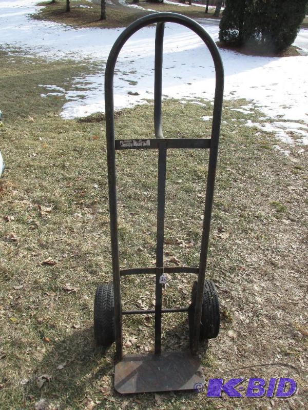 lot 13 image: Two Wheel Dolly with Pneumatic Wheels