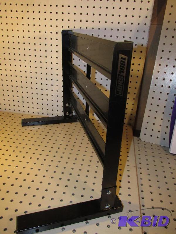 lot 137 image: Storage Bin Holder and Bins