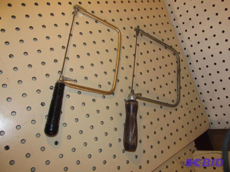 lot 140 image: Two Coping Saws