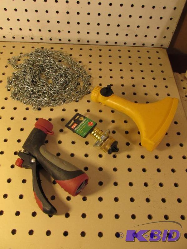 lot 145 image: Nozzles for the hose and repair Light Weight Chain