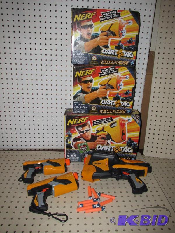 lot 28 image: NERF Dart Tag