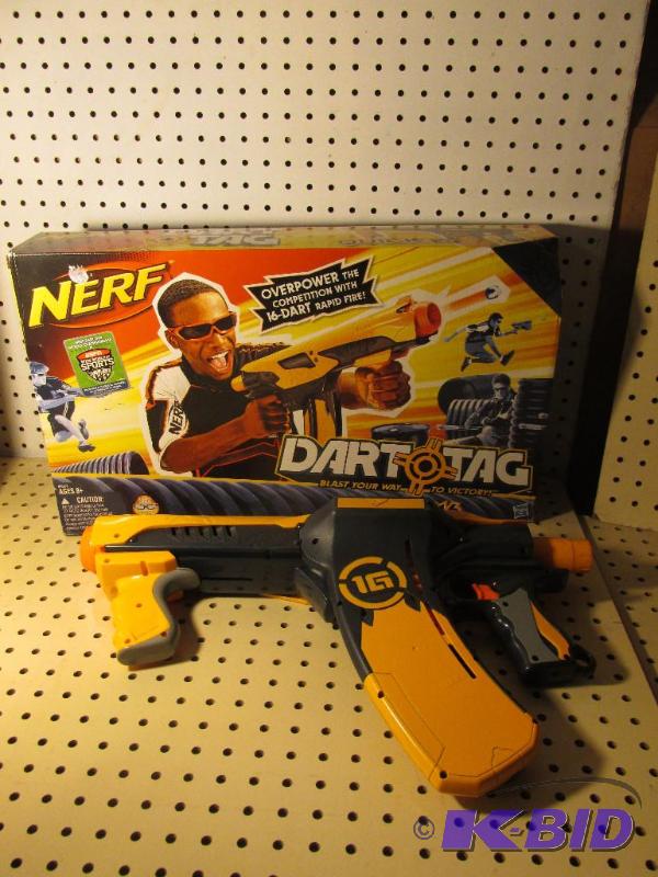 lot 30 image: HUGE NERF Dart Tag