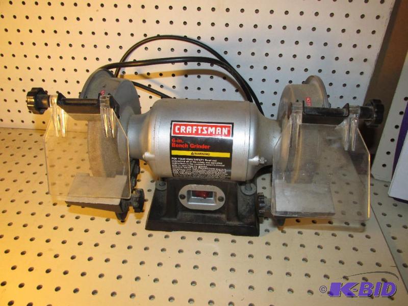 lot 54 image: CRAFTSMAN 6 Bench Grinder