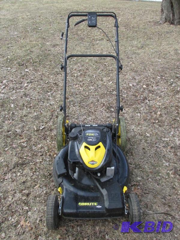 lot 9 image: Brute 7.25hp 22 Cut Used One Season
