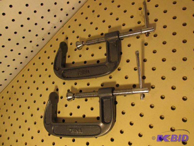 lot 92 image: Two 4 Clamps