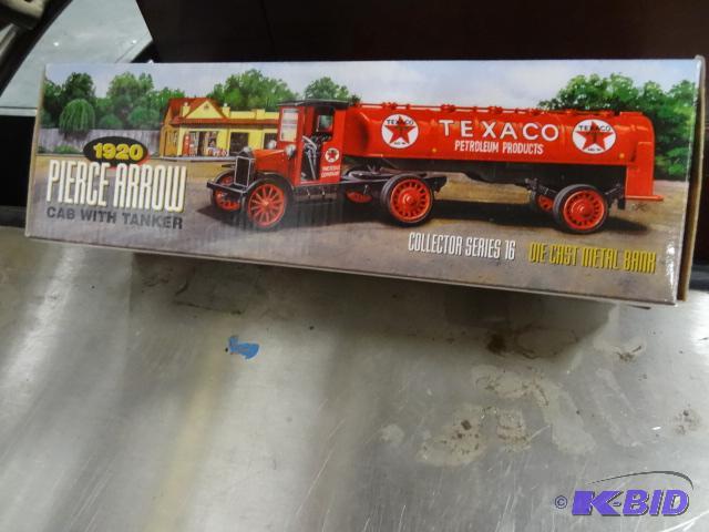 lot 116 image: 1920 Pierce arrow cab with tanker. #16 collec...