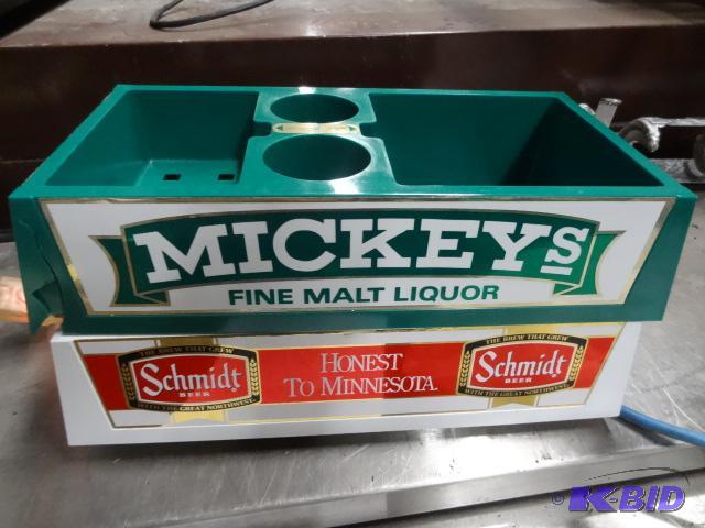 lot 29 image: A Schmidt and Mickeys Condiment holder...