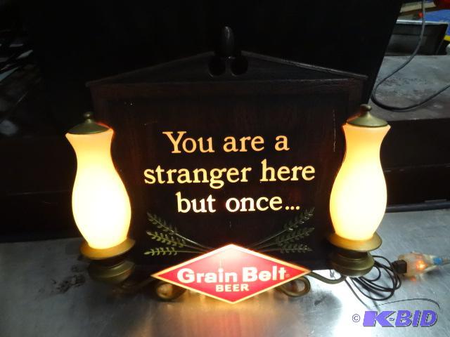 lot 51 image: Grain Belt " You are a stranger here onl...