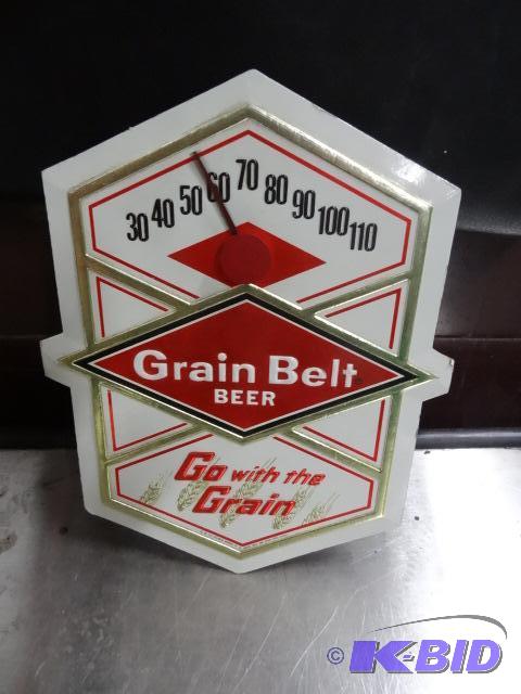 lot 69 image: Grain Belt go with the grain thermometer...