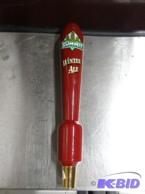 lot 90 image: Summit brewing winter ale tall tap handle...