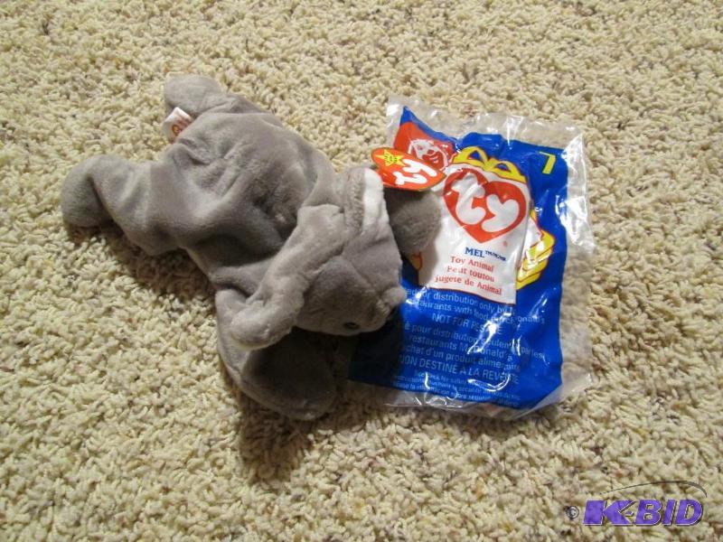 lot 103 image: beanie babies...