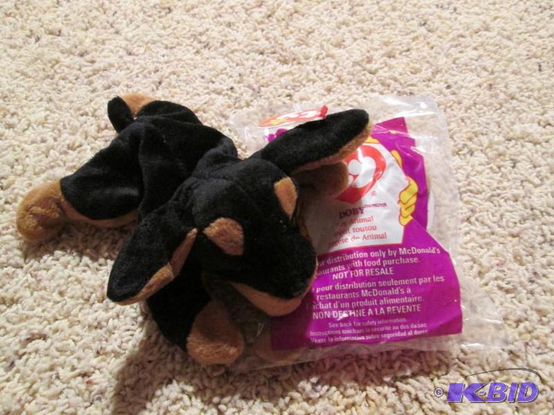 lot 107 image: beanie babies...