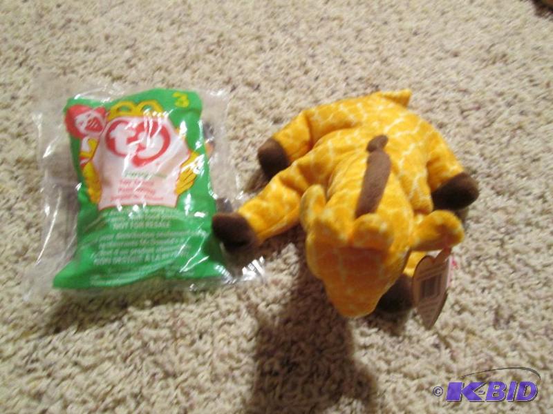 lot 109 image: beanie babies...