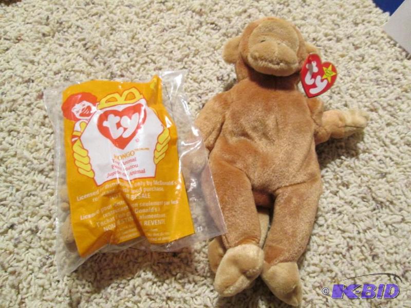 lot 115 image: beanie babies...