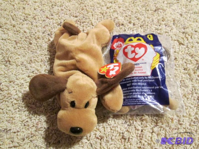 lot 117 image: beanie babies...
