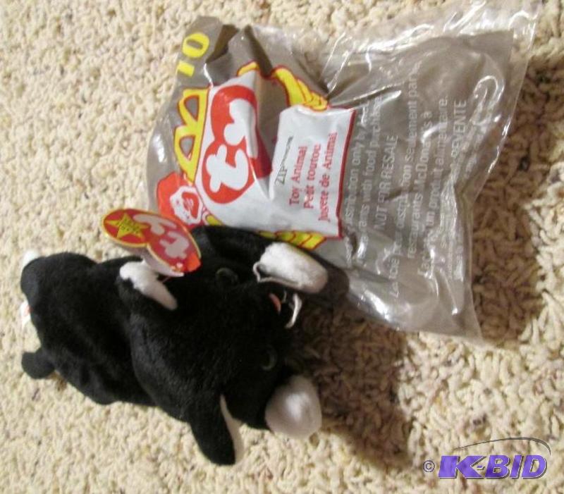 lot 118 image: beanie babies...