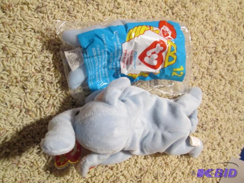 lot 119 image: beanie babies...