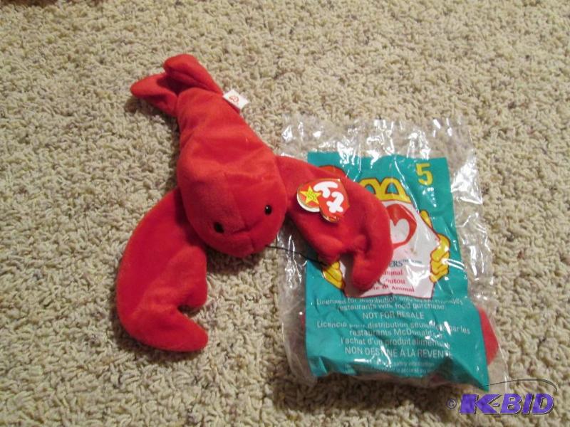 lot 120 image: beanie babies...