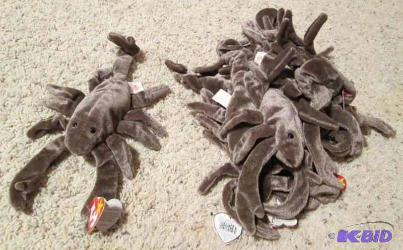 lot 130 image: beanie babies...