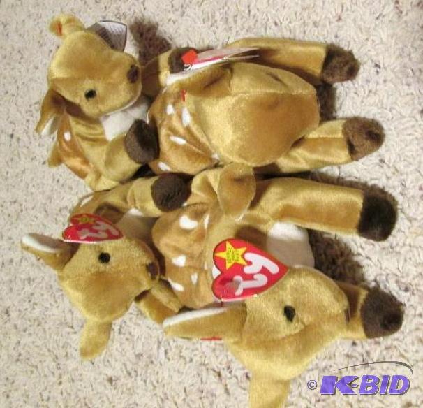 lot 140 image: beanie babies...