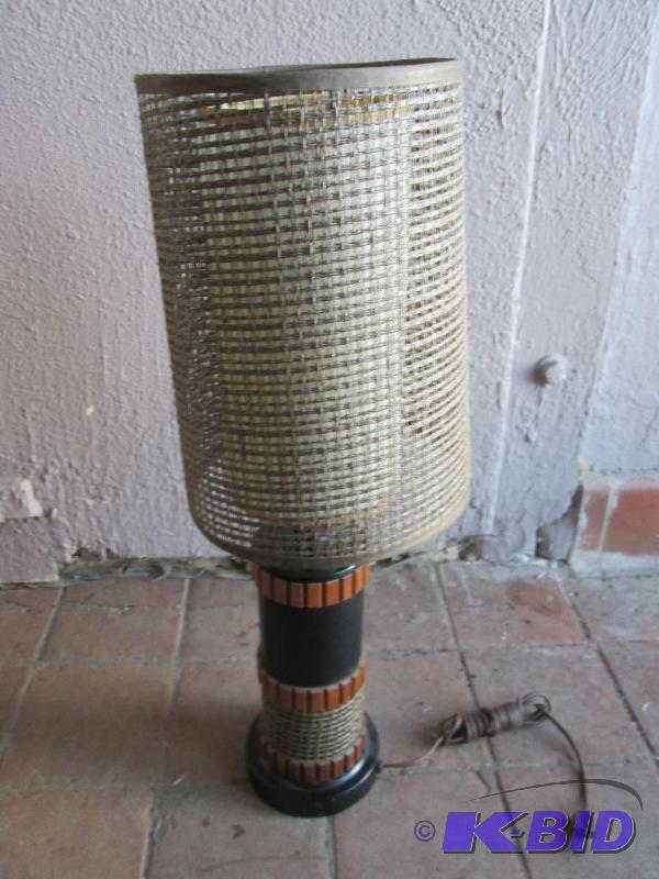 lot 145 image: Slender lamp, 2 feet tall...