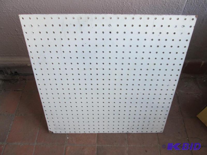lot 164 image: Pegboard display easel...