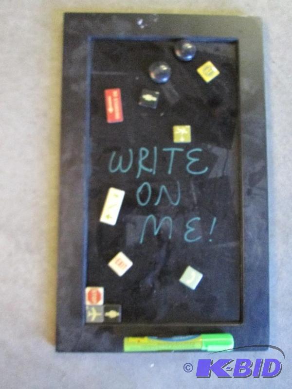lot 238 image: Magnetic wipe off board...