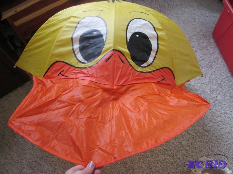lot 289 image: kids duck umbrella...