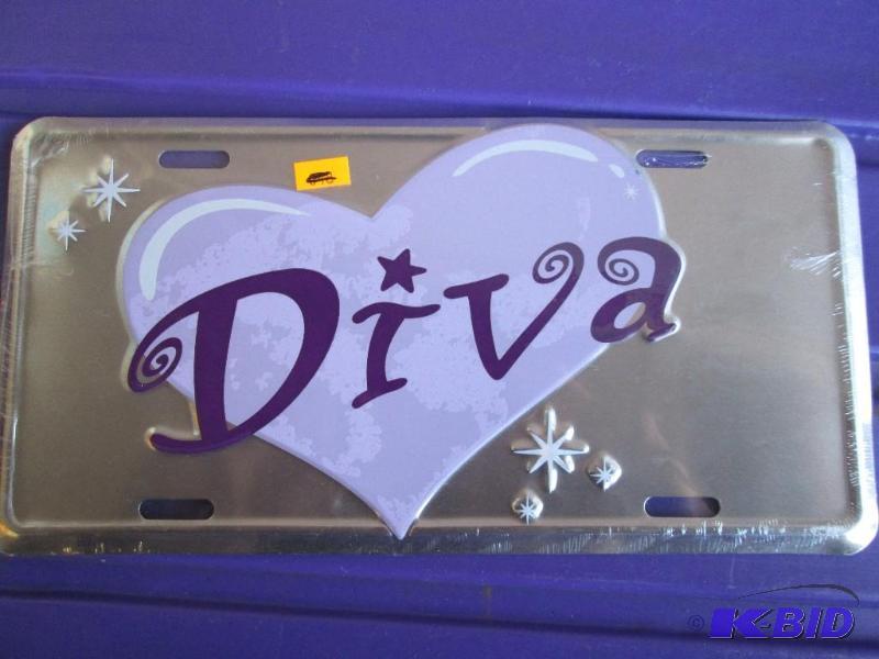 lot 60 image: New metal sign, Diva...