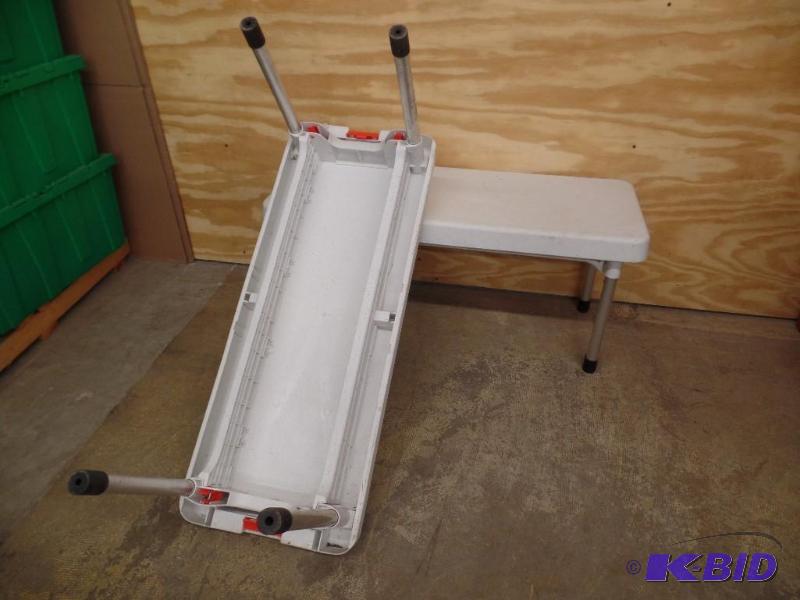 2 Portable Folding Benches