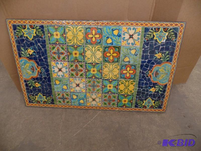 Ornate Inlaid Table Top