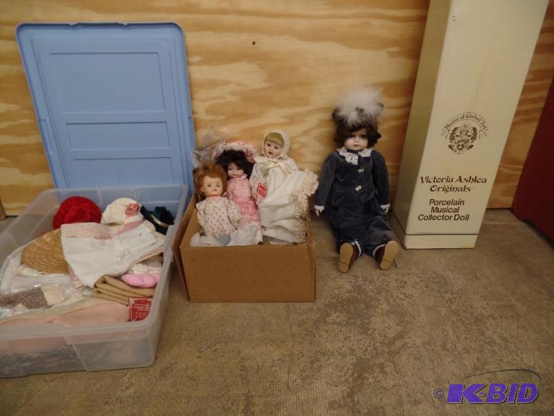 4 Dolls and Accessories