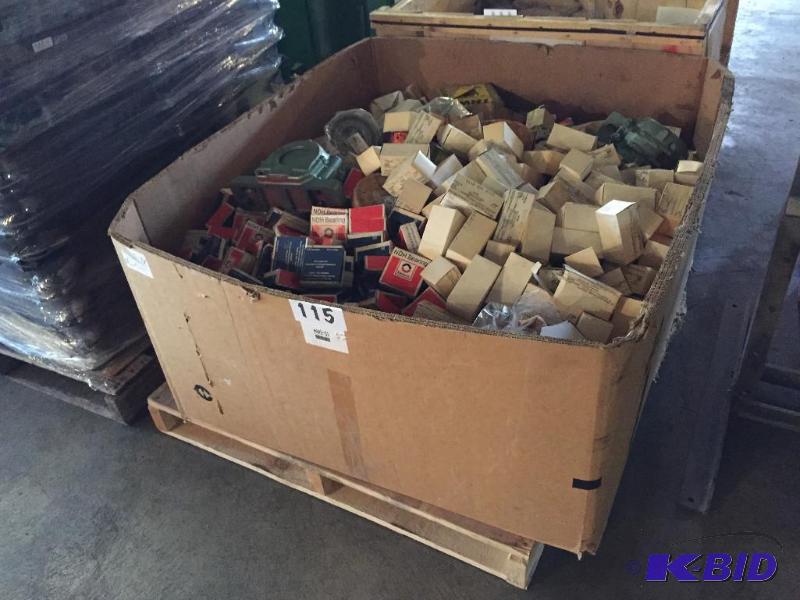 lot 115 image: Large lot of misc. bearings....
