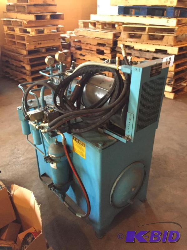 lot 12 image: Continental hydraulic unit with pump and heat...