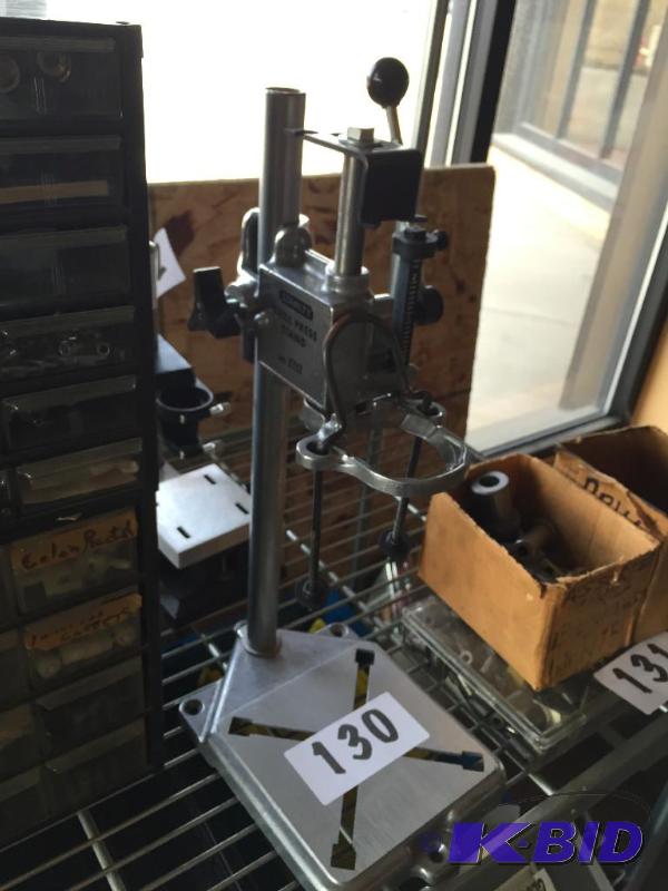 lot 130 image: Stanley drill press stand....